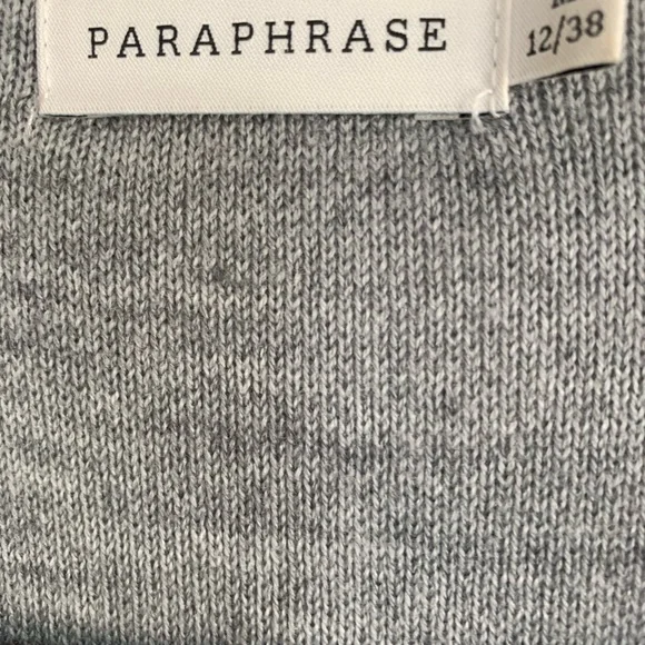 Paraphrase Long Wool Blend Sweater Sz M (12/38) - Picture 8 of 8